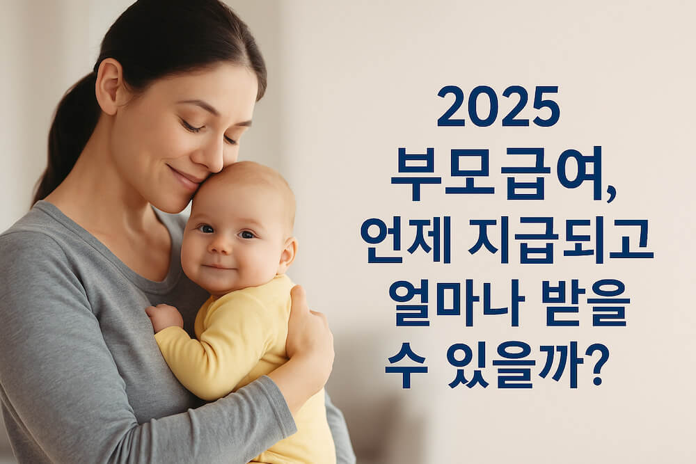 2025 부모급여 지급일과 금액 안내 썸네일