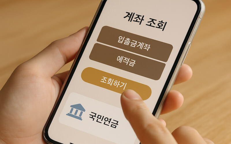 2025 근로장려금 지급일 조회를 위한 모바일 앱 화면