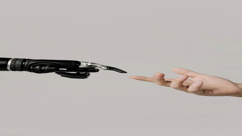AI 재테크를 접하는 사람의 모습