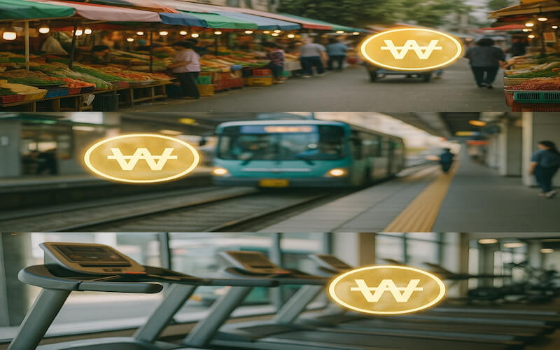 전통시장 대중교통 헬스장 등에서 2025 신용카드 소득공제 공제율이 높게 적용되는 모습을 상징적으로 표현한 이미지