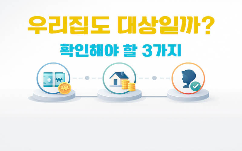 2025 자녀장려금 신청 전 소득·재산·자녀를 순서대로 셀프 체크하는 3단계 로드맵 일러스트