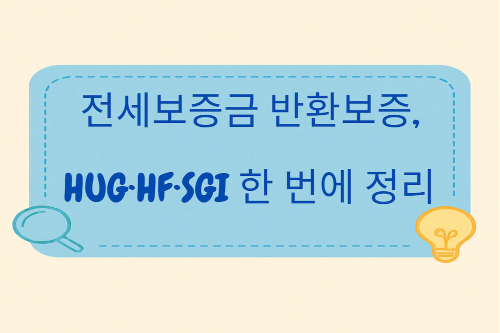 전세보증금 반환보증 가입 방법을 한눈에 보여주는 썸네일 이미지, 집값이 떨어져도 전세보증금을 지키는 방법을 강조한 디자인