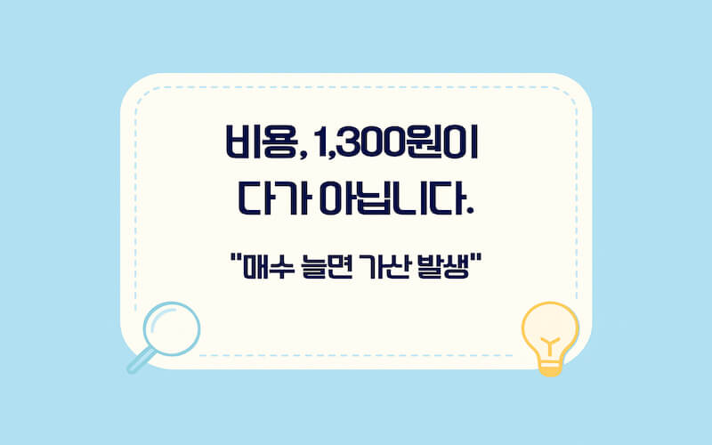 내용증명 보내는 법 비용 구조를 표로 정리한 이미지(내용증명 수수료, 등기, 우편요금, 배달증명 선택)