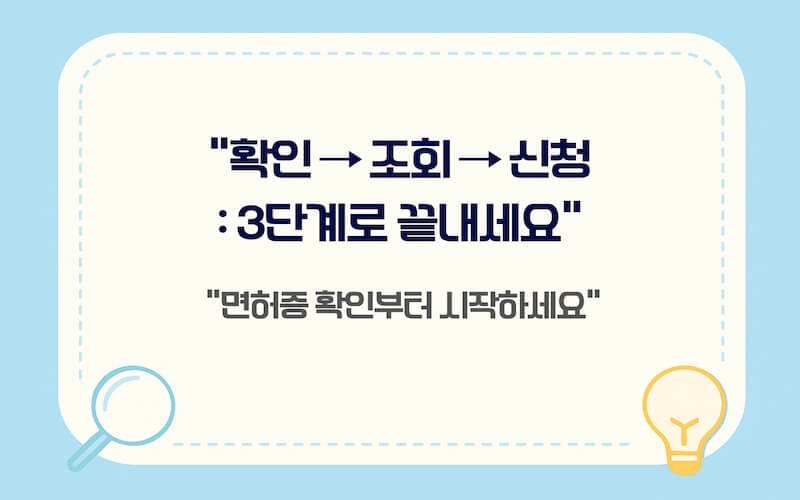 운전면허 갱신 기간 생일 기준 확인·조회·신청 3단계 안내